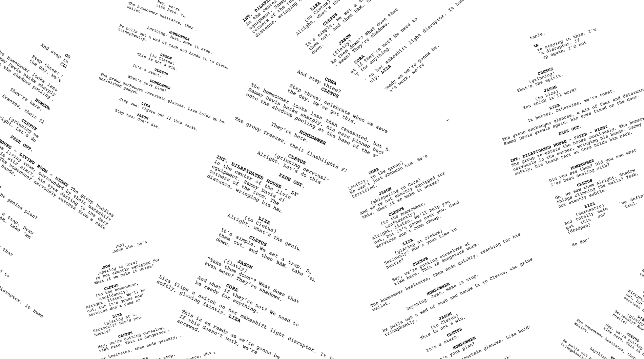 Screenwriting & Punch-Ups